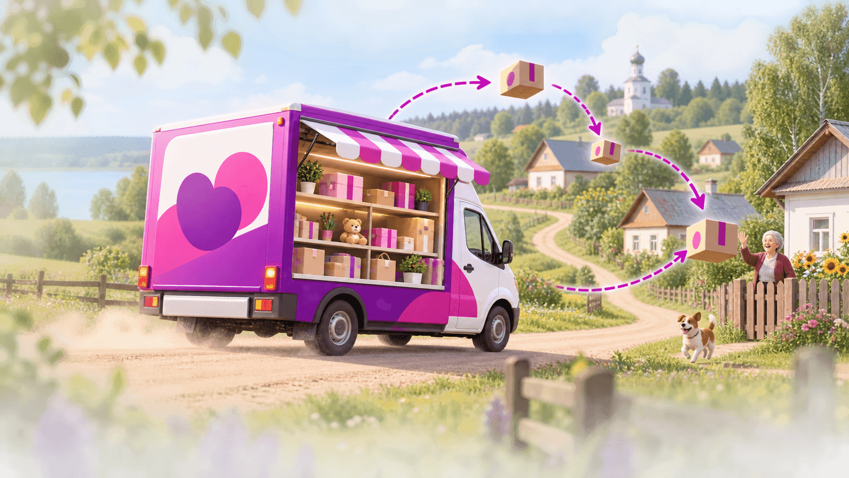 Wildberries запустил автолавку: как теперь доставляют заказы в деревни без ПВЗ